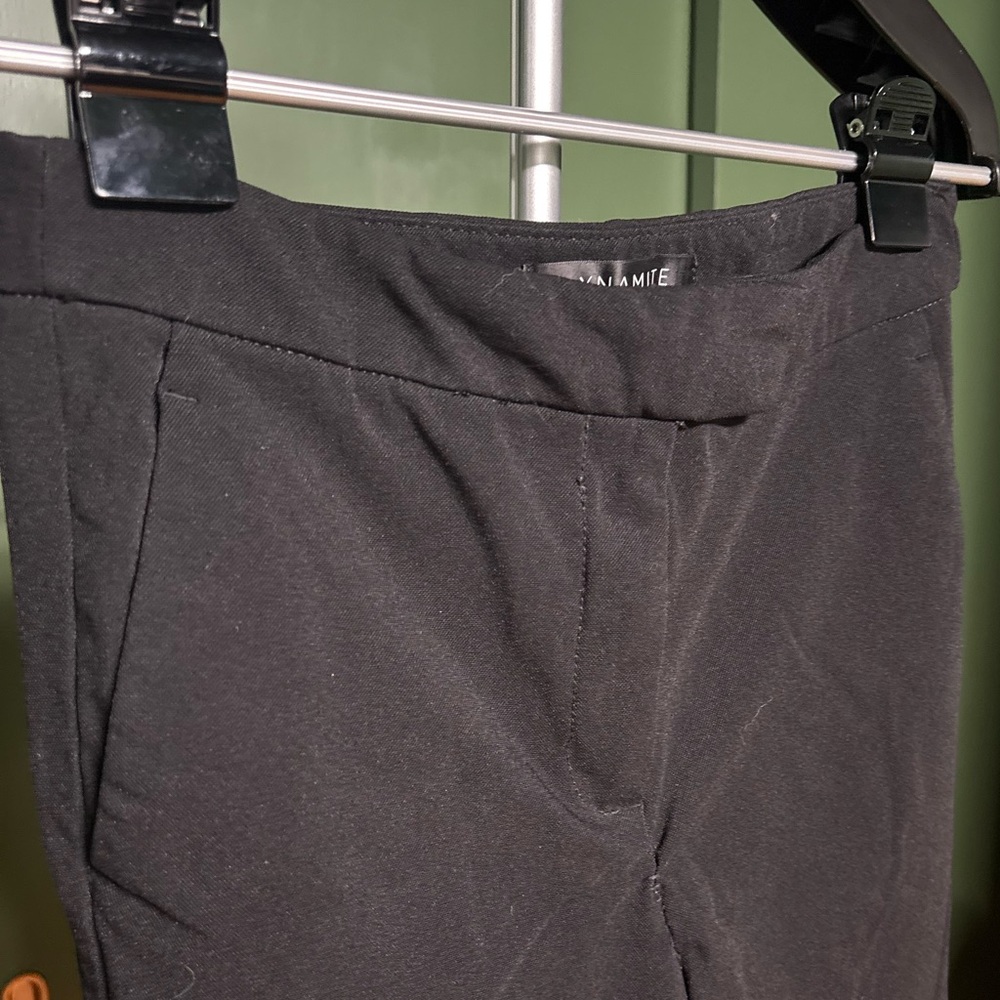 Dynamite Black Dress Pants Straight-Leg